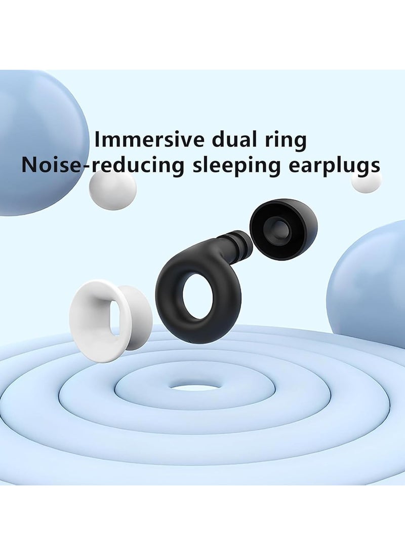 Artvive Snoring Silent Earplugs, Reusable Motorcycle Noise Reducing Earplugs, Earplugs for Sleeping and Noise Reduction - Image 2