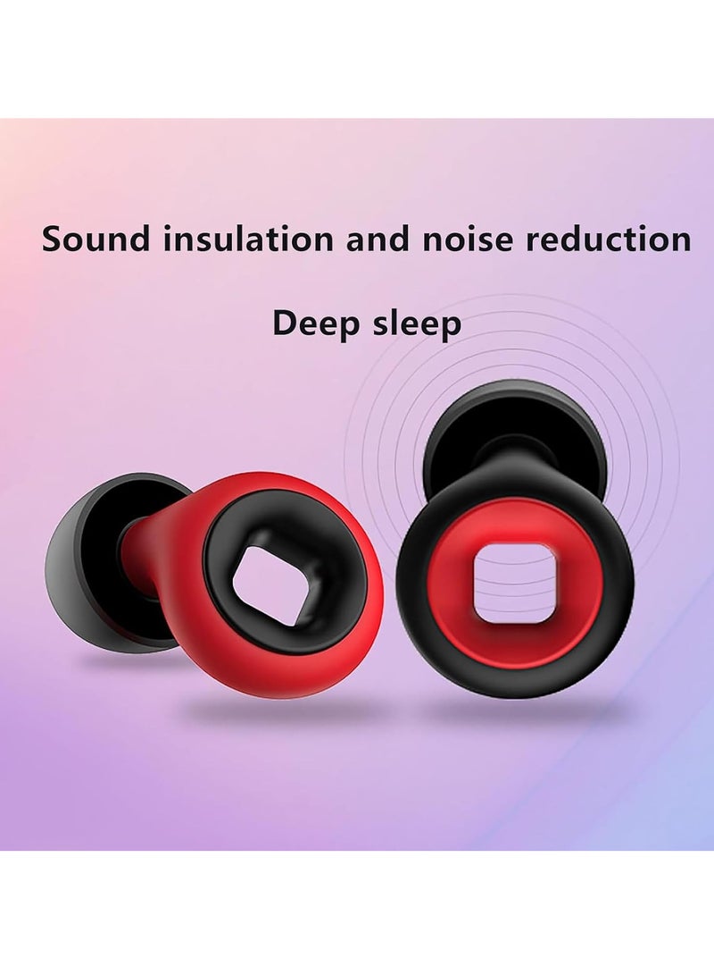 Artvive Snoring Silent Earplugs, Reusable Motorcycle Noise Reducing Earplugs, Earplugs for Sleeping and Noise Reduction - Image 5