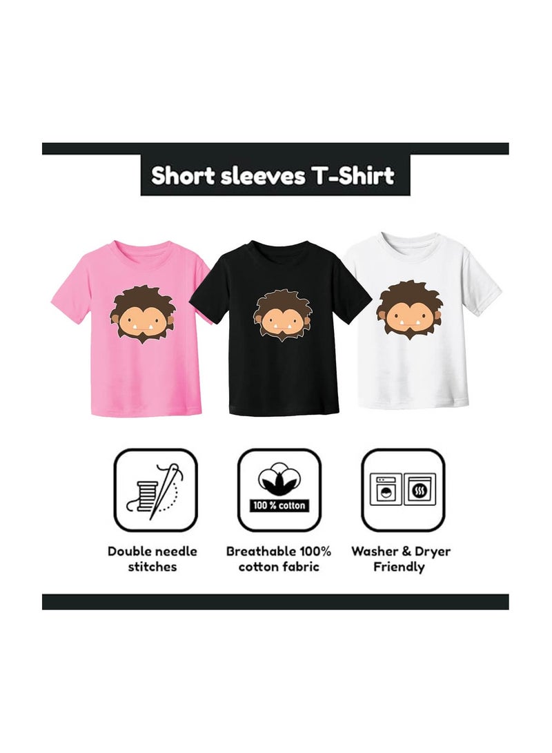 Sasquatch Merchandise Unisex Pack of 3 Combo T-Shirt for Kids - Round Neck Short Sleeve Cotton Tshirt for Boys and Girls - Kids Combo Tshirt - Perfect for Casual Wear, Outdoor Activities - Image 2
