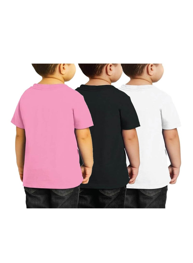 Sasquatch Merchandise Unisex Pack of 3 Combo T-Shirt for Kids - Round Neck Short Sleeve Cotton Tshirt for Boys and Girls - Kids Combo Tshirt - Perfect for Casual Wear, Outdoor Activities - Image 4