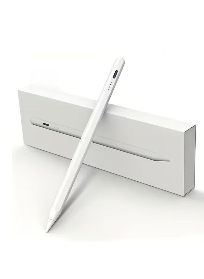 NOVATECH Multi-Compatible Stylus Pen for iPad/Android/Microsoft, High-Precision Fast-Charging Digital Pencil with Replacement Nib & Charging Cable - Image 1