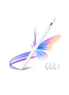 Generic iPad Pen P1 for iPad 10th/9th Generation, iPad Stylus Pen with Upgraded 500mAh Battery | Palm Rejection | Magnetic Adsorption | Tilt Technology | Precision Stylus Pen for iPad 2018-2024  - Image 1