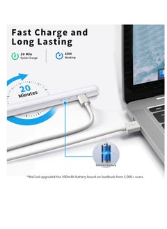 Generic iPad Pen P1 for iPad 10th/9th Generation, iPad Stylus Pen with Upgraded 500mAh Battery | Palm Rejection | Magnetic Adsorption | Tilt Technology | Precision Stylus Pen for iPad 2018-2024  - Image 3