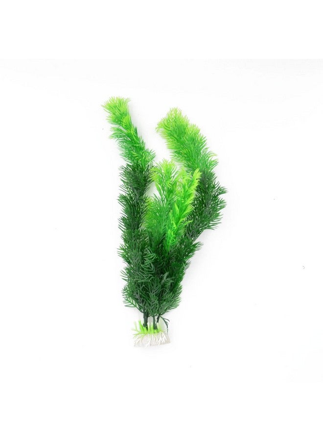 CNZ Aquarium Decor Fish Tank Decoration Ornament Artificial Plastic Plant Green 10pcs Grass 12-inch - Image 2