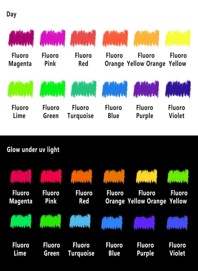 Artecho 72PCS Neon Oil Pastels Set of 12 Colors 6 Packs, Soft Oil Pastels for Art Painting, Drawing, Blending, Art Supplies for Artists, Beginners, Students, Teacher (10 x 70 mm) - Image 2