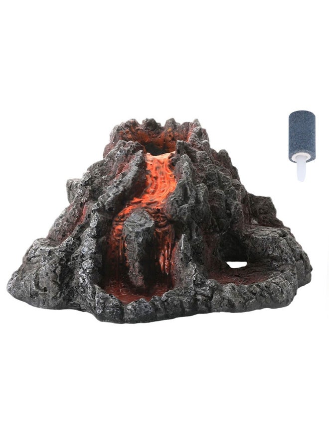 Aquarium décor volcano air bubbles - Image 1