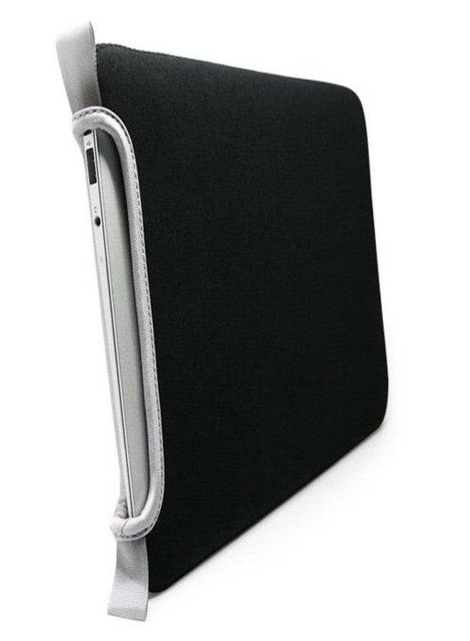 BoxWave Case Compatible with Panasonic Toughbook G2 - SlipSuit, Soft Slim Neoprene Pouch Protective Case Cover - Jet Black - Image 4