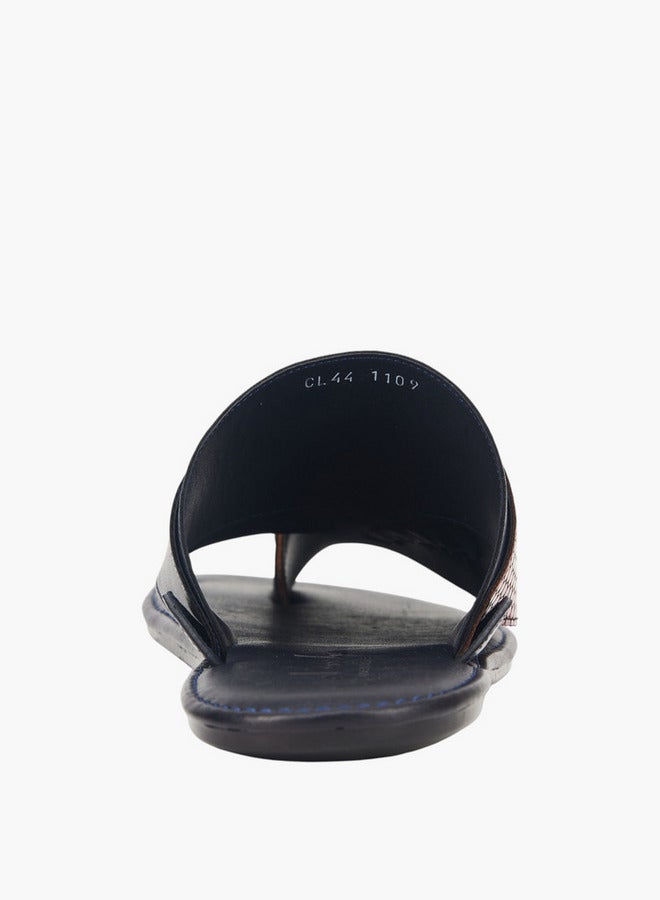 الواحة صنادل عربية رجالية بحلقة إصبع - مجموعة رمضان - Image 4