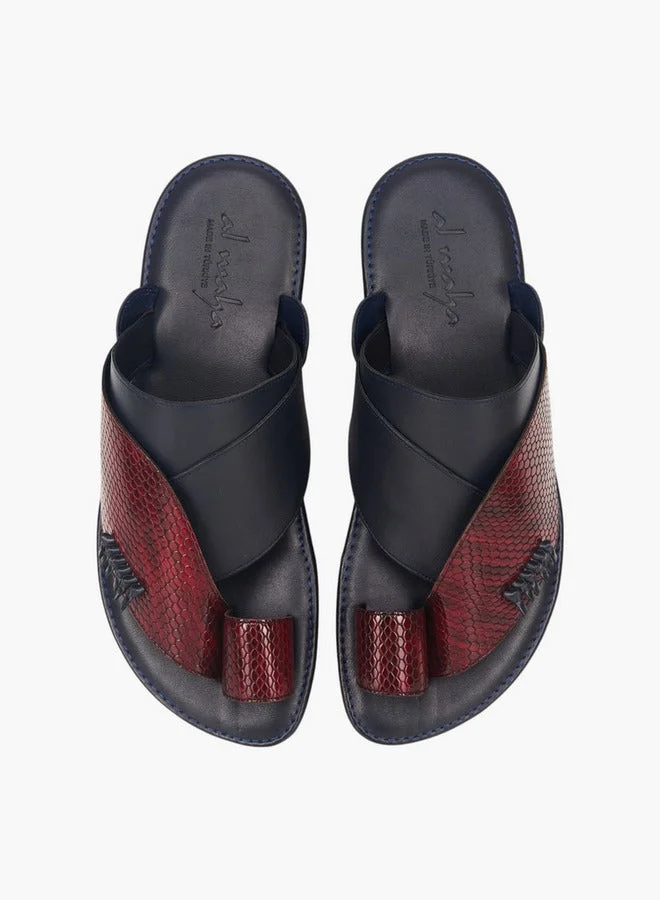 Al Waha Men's Arabic Sandals with Toe Loop - Ramadan Collection