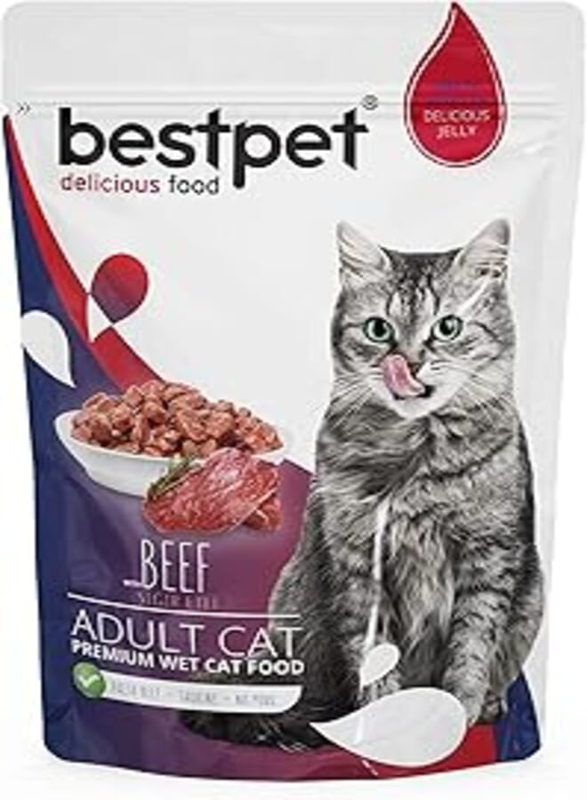 BESTPET ADULTCAT BEEF JELLY 85G