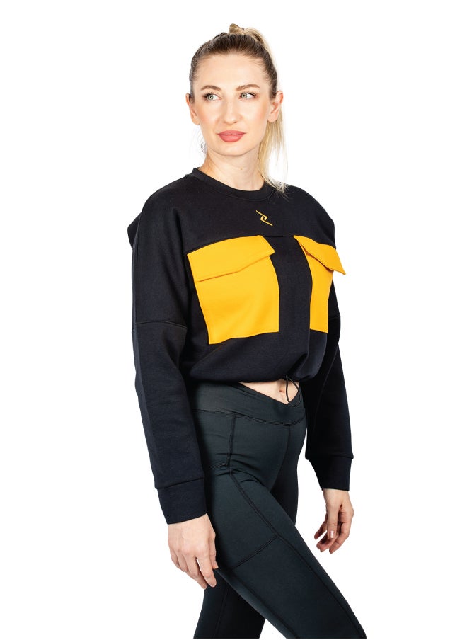ZAECY Women's Cropped Sweatshirt  - Image 3