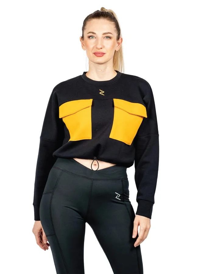 ZAECY Women's Cropped Sweatshirt