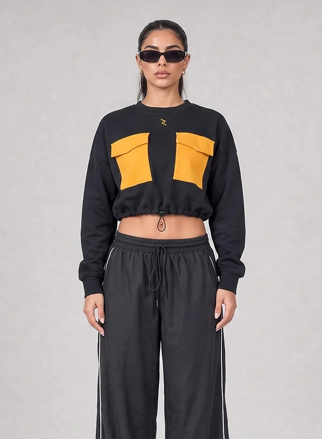 Zaecy Women's Cropped Sweatshirt