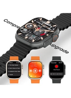 Generic T2000 Ultra 2 Smart Watch SERIES 9 - Yellow  - Image 2