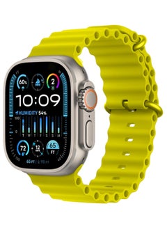 Generic T2000 Ultra 2 Smart Watch SERIES 9 - Yellow  - Image 1