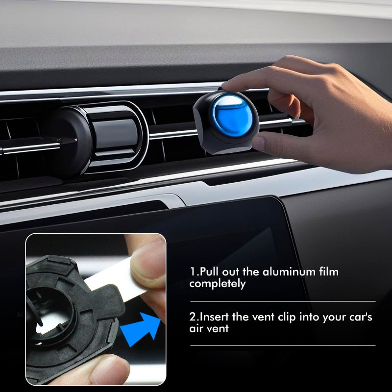 DRIVEJOY Car Air Freshener Vent Clips, 12 Pack, 6 Ocean, 6 Hawaiian, Provides Long-Lasting Scent, Up to 360 Days, Car Fresheners - Image 5