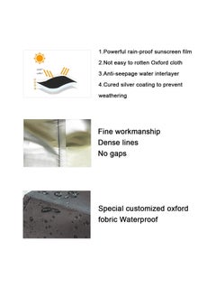 SYOSI Washer and Dryer Covers Top Load Washing Machine Cover Laundry Protect Dustproof Waterproof Zipper Design for Easy Use Fit Most Front-loading  - Image 4