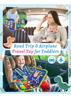 Y&D Busy Board Toys For Kids Toddler Sensory Toys Felt Activity Board For Boys And Girls Preschool Educational Learning Toy Gift For 2-4 Years Old Children Travel Toy For Airplane Or Car  - Image 5