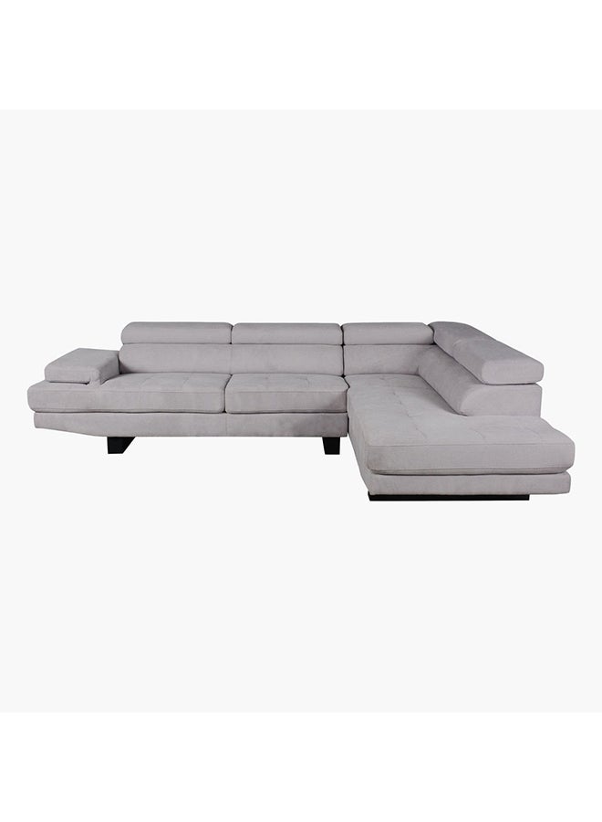 Home Box Blair 3-Seater Right Corner Fabric Sofa With Adjustable Headrest 102 x 97 x 205 cm - Image 2