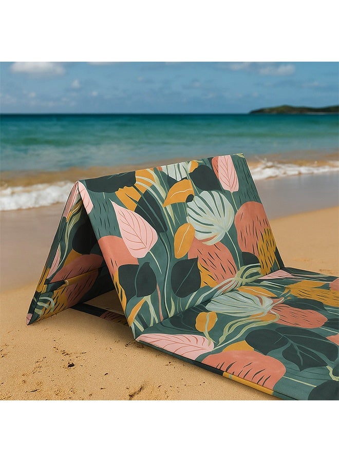 snooze 2 in 1 Beach Lounger & Bag, 200*63 cm, Lagon design - Image 4