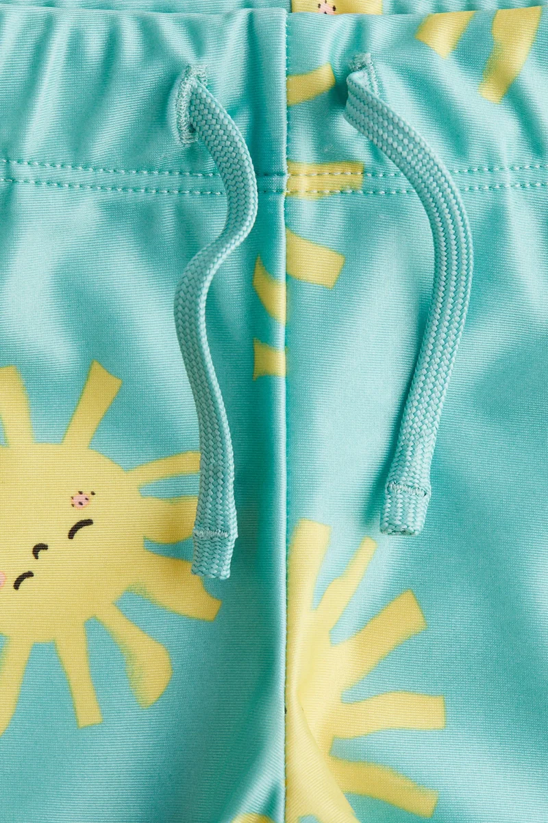 اتش اند ام سروال سباحة داخلي بطبعات