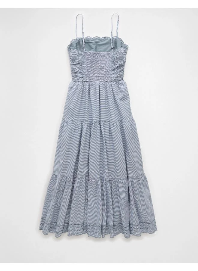 امريكان ايجل Tiered Eyelet Dress