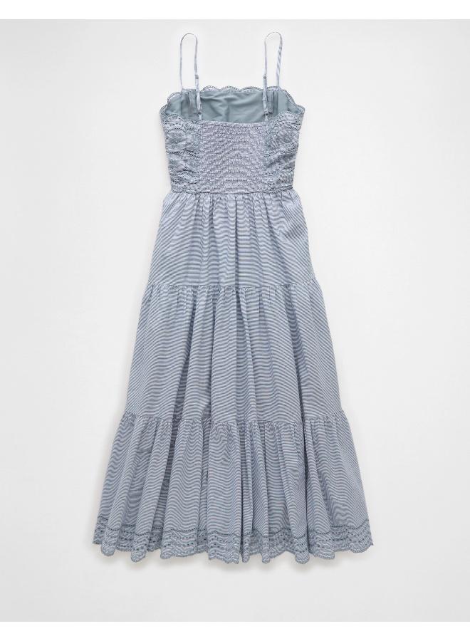 American Eagle Tiered Eyelet Dress - Image 2