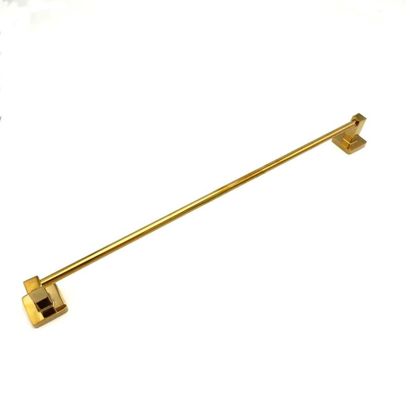 Towel Holders Assorted Shapes - Single Towel Bar - Gold
