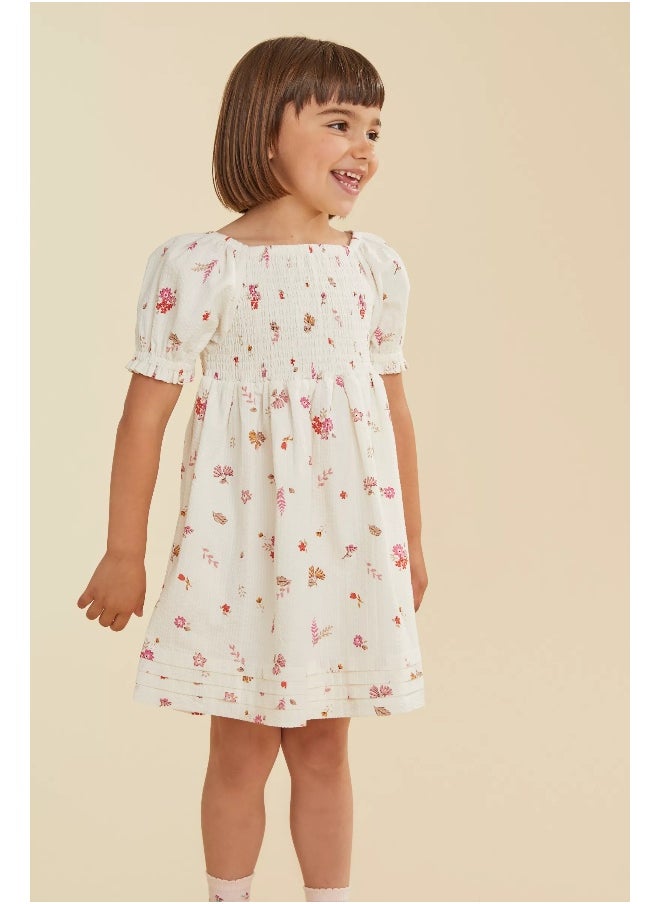 mothercare Floral Woven Dress  - Image 1
