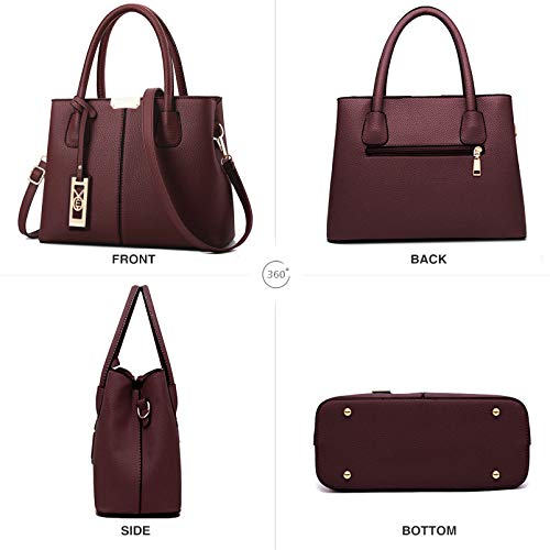 COCIFER Purses and Handbags for Women Shoulder Tote Bags Satchel Top Handle Bag - Image 2
