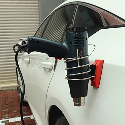 Gomake Magnetic Heat Gun Holder with Safety Cap and Scratch Less Felt Base for Vinyl Wrap Heater Holder, Strong Magnet to Hold Tools and Light - Image 3
