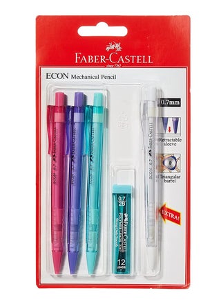4-Piece Mechanical Pencils With a Pack of Leads 0.7mm - pzsku/Z894179C05D56072B5892Z/45/_/1657692025/4286b45f-d2dc-4ff3-801b-8e30e32c2071
