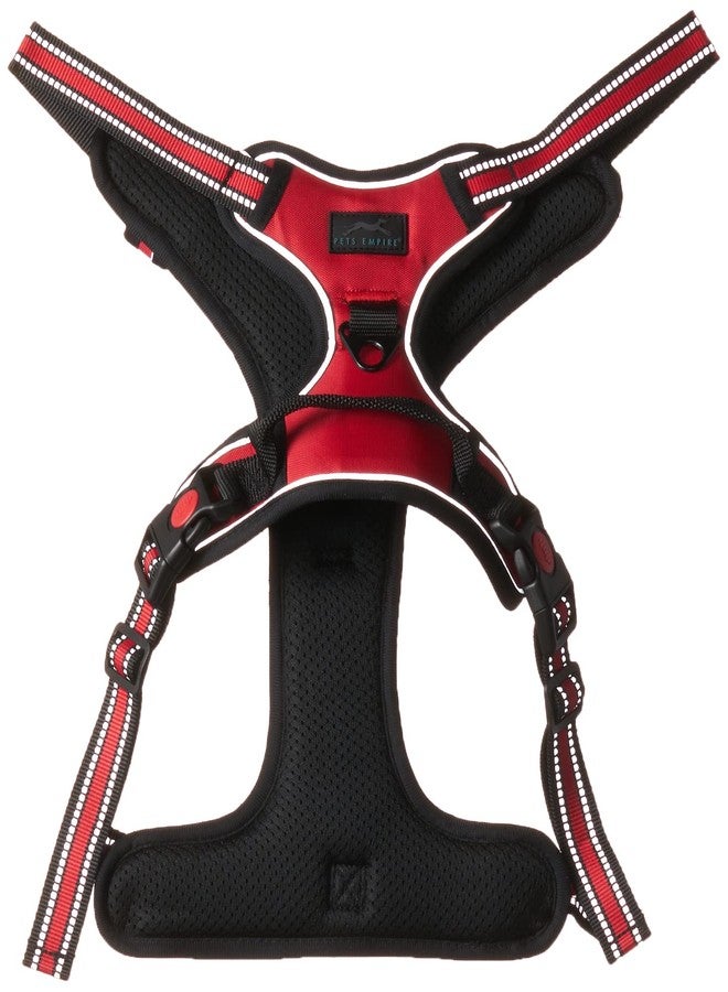 Pets Empire Reflective Oxford Material Vest Adjustable No-Pull Pet Harness for Dogs for Easy Control and Outdoor (X-Large, Green) - Image 1