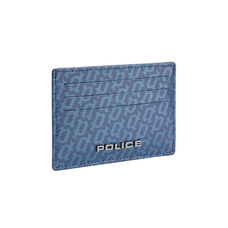 POLICE Police Hallmark Leather Cardholders for Men