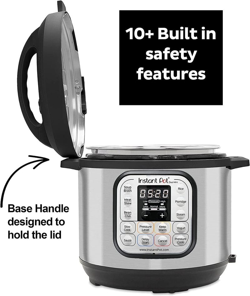 Instant Pot Duo 8, 1200W 7-in-1 Smart Multi Cooker, 8L Electric Pressure Cooker, Slow Cooker, Rice Cooker, Sauté Pan, Yoghurt Maker, Steamer, Food Warmer, 2 Years Manufacturer's Warranty - Image 5