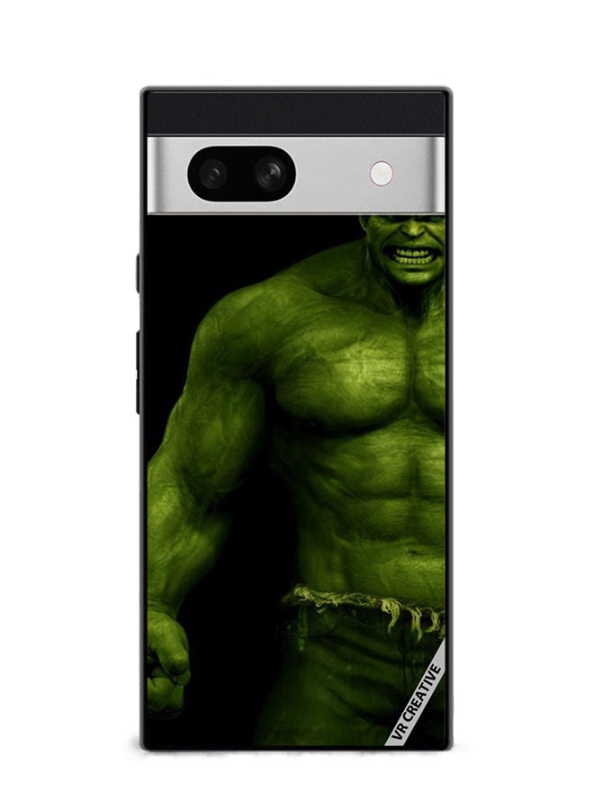 VR CREATIVE Protective Case Cover For Google Pixel 7a Hulk Design Multicolour - Image 1