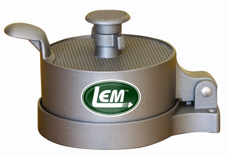 LEM LEM Products Adjustable Burger Press, Non-Stick, Heavy-Duty Aluminum  - Image 1