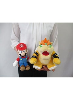 Sanei Super Mario All Star Collection 10" Bowser Plush, Small  - Image 2