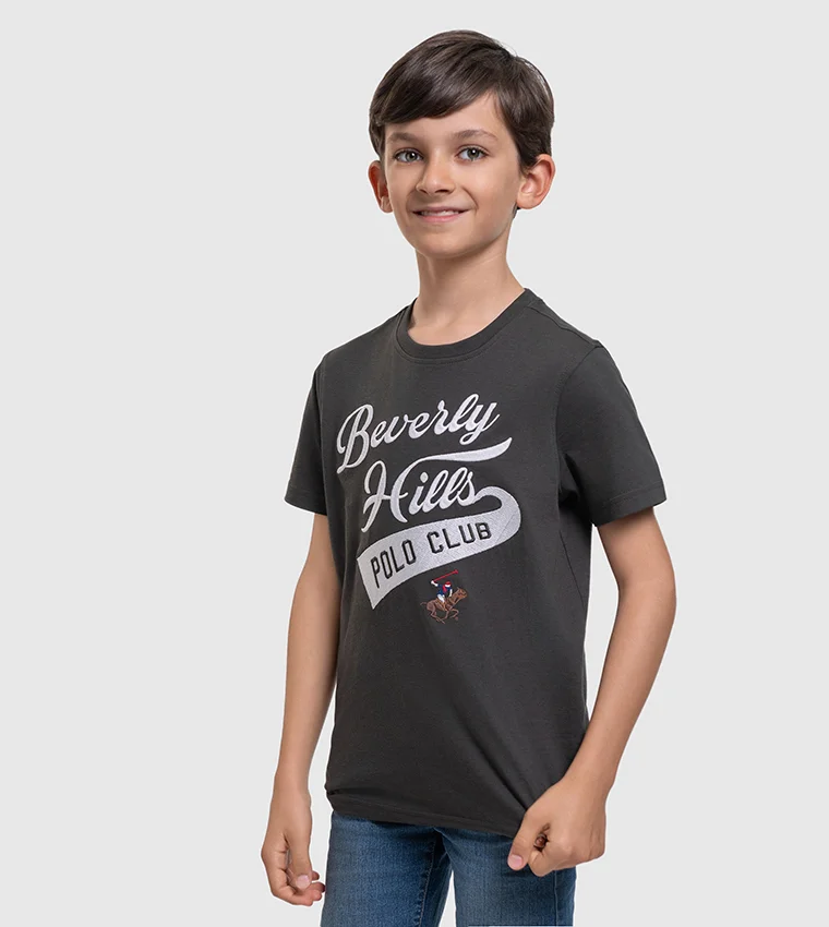 BEVERLY HILLS POLO CLUB Logo Printed T-shirt