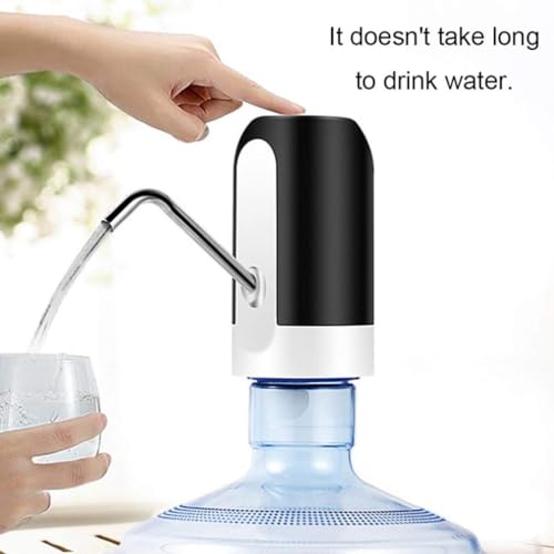 Grazia Automatic Wireless Water Bottle Dispenser – Rechargeable, Portable 20L Bottle Pump with USB Charging & Cable – Easy-to-Use, Efficient Water Pump for Home & Office - Image 2