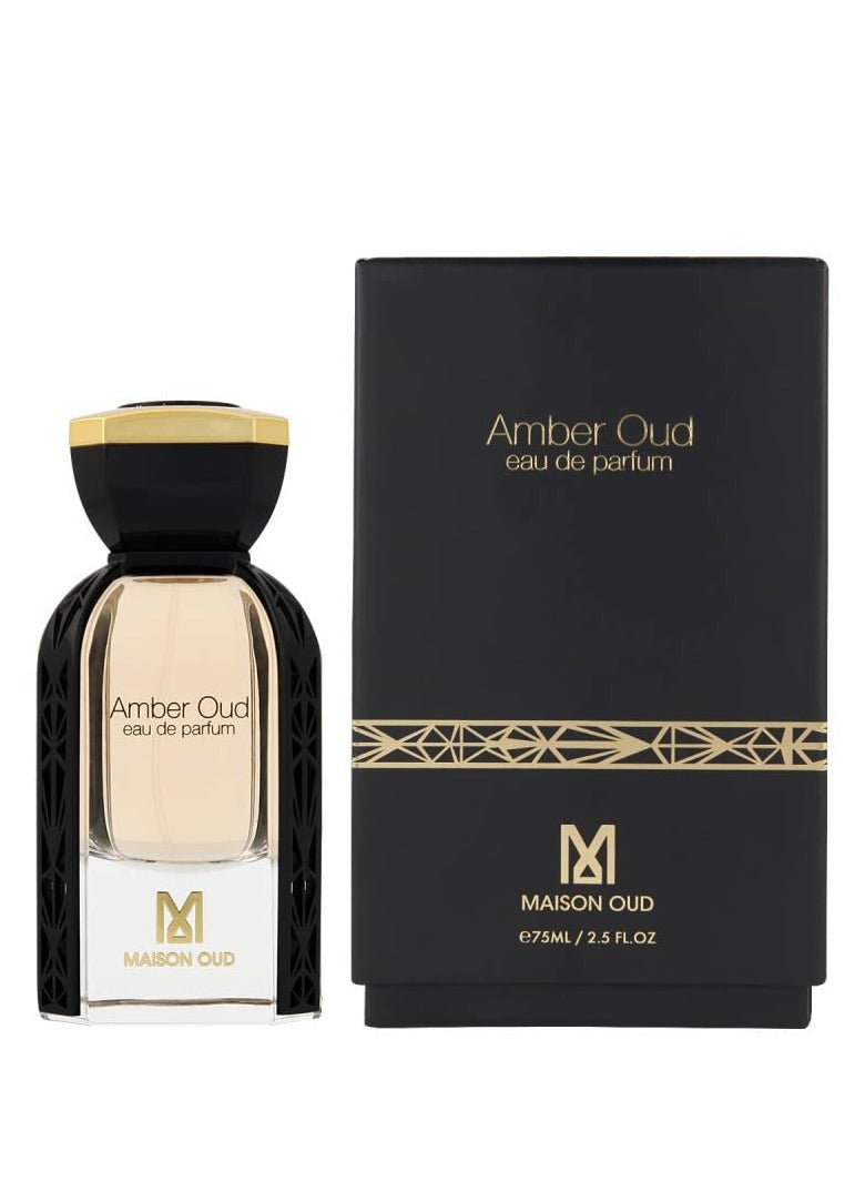Maison Oud Amber Oud Extrait De Parfum For Unisex 75ML - Image 2