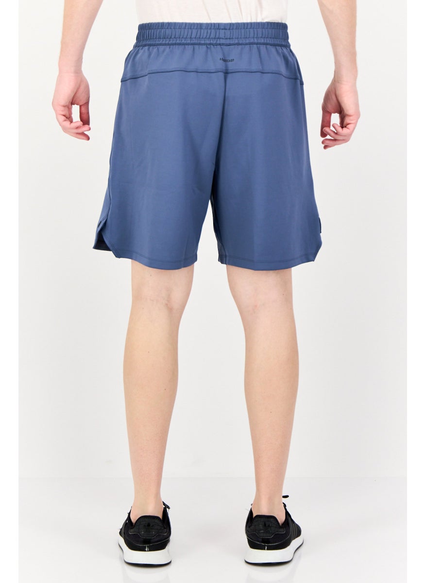 Adidas Men Sportswear Fit 7 Inseam Training Shorts, Slate Blue  - Image 2
