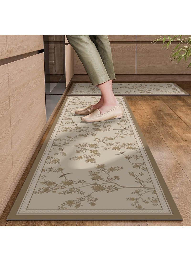 Y&D European Style Classical Style Kitchen Long Absorbent Floor Mat Non-Slip Floor Mat Easy-Dry Drop-Resistant Diatom Mud Floor Mat-40*60cm  - Image 1