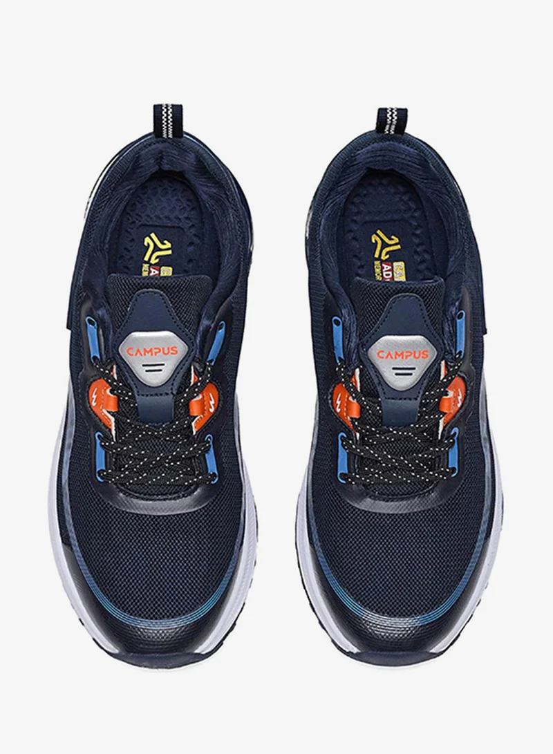 Campus Navy Men Flutter Motion Massage Lace-Up Running Shoes-Navy for Men | Best Price UAE