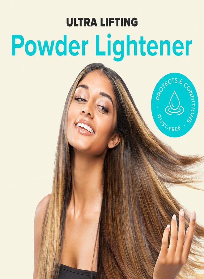 Odeon Professional Ultra-Lifting Hair Bleach Powder 8oz – Lightener for Up to 7 Levels | Dust-Free, Bond-Strengthening Formula for Balayage, Highlights & Full Hair Bleaching - Image 2