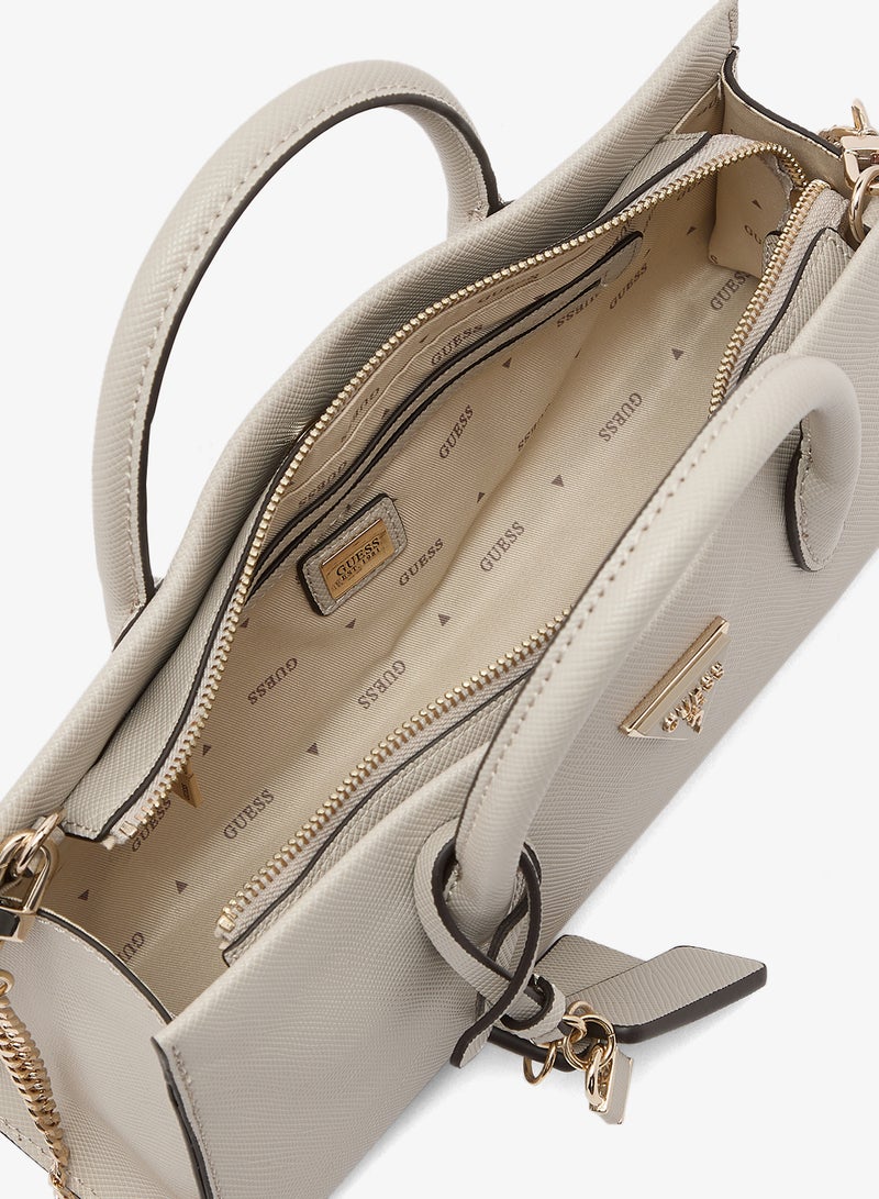 GUESS Noelle II Girlfriend Satchel Bag - Image 4