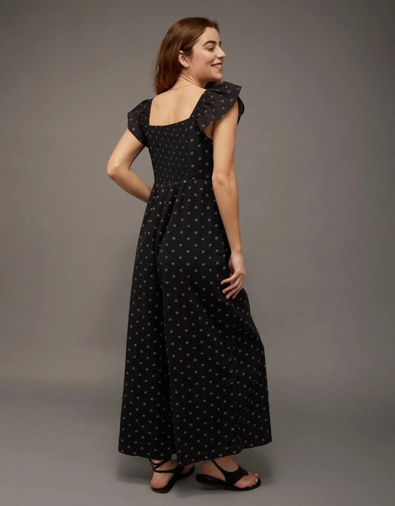 American Eagle AE Smocked Jumpsuit