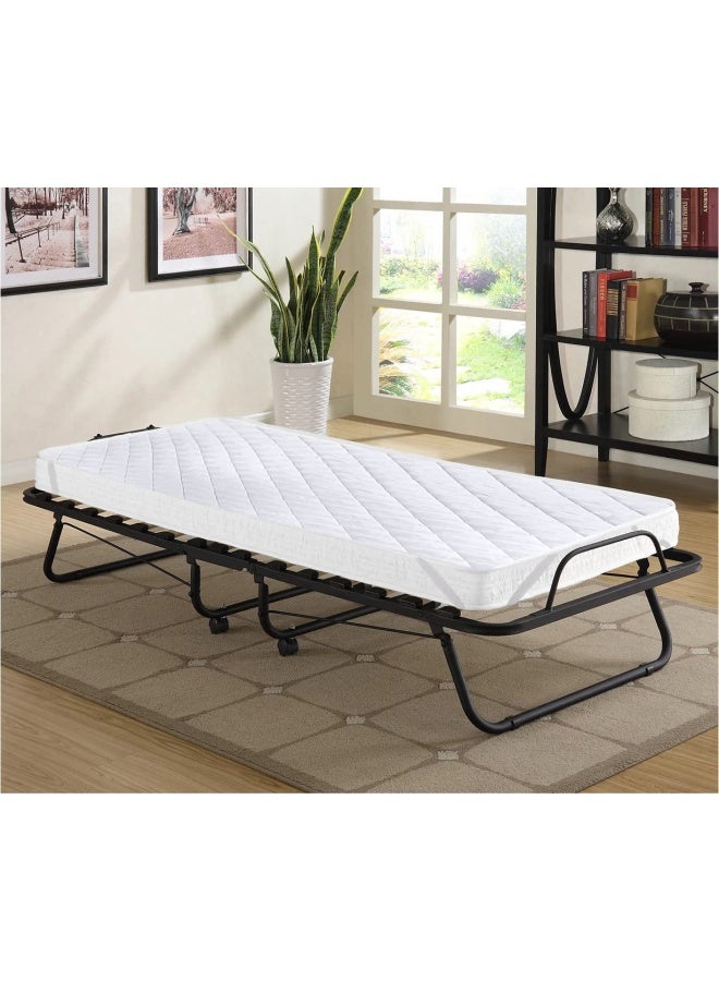 Gilbins Gilbin  Quilted Cot Size Cotton Top Camp Mattress Pad Fits On Most Camping Cots  R V Bunk Beds  Home Cots  Boat Bunks  Roll-Away-Beds  Foldaway Beds  Foam Sleeping Pads  - Image 2