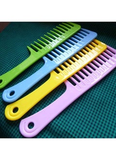 ZYOUNG 4 Pcs Wide Tooth Comb Detangling Hair Brush Wide Comb Detangler Comb Curl Comb Best Styling Comb For Long Wet Or Curly Hair Improve Blood Circulation  - Image 5