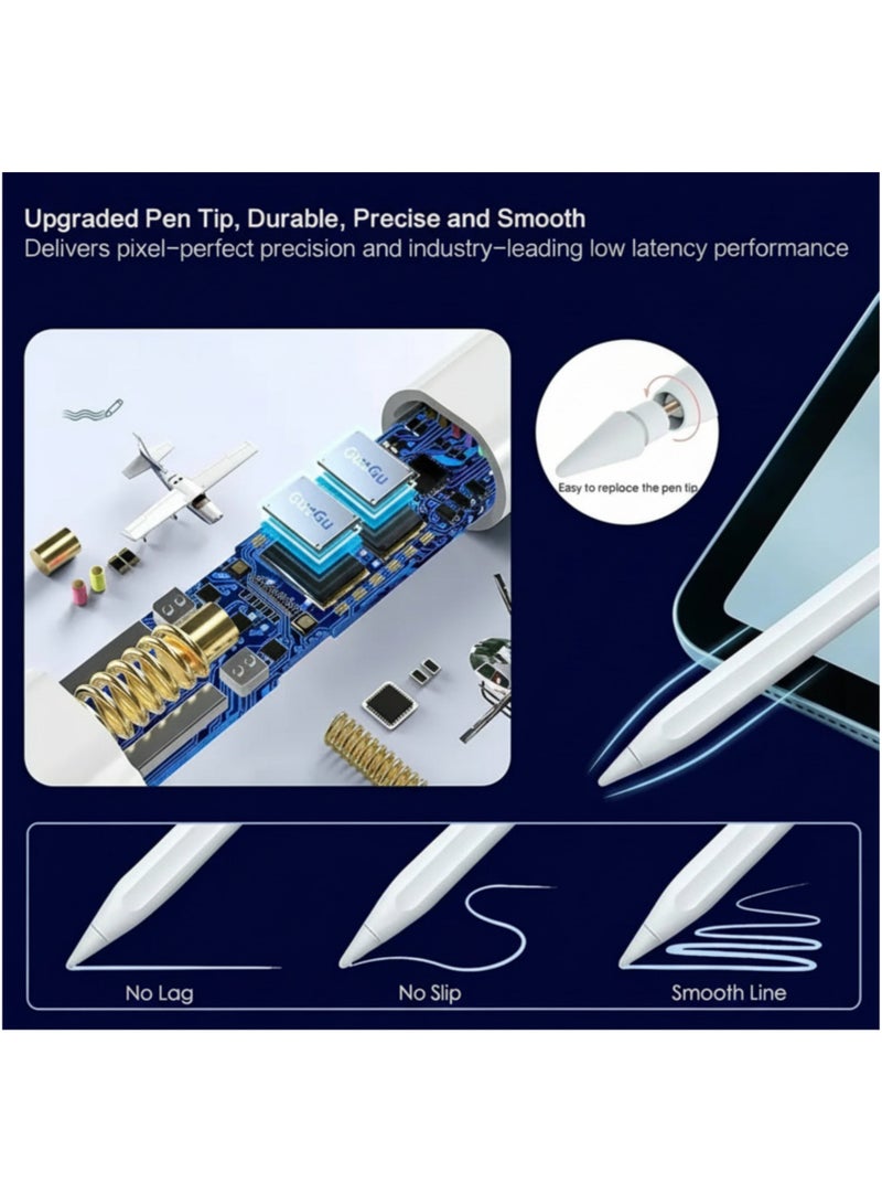 فيكسا برو قلم رقمي عالمي نشط - قلم رقمي لأجهزة شاشات اللمس، متوافق مع أنظمة iOS وAndroid والأجهزة اللوحية وWindows - Image 5